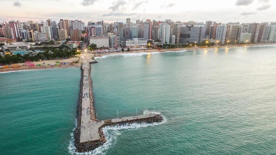 Flat Vista Mar No Meireles Na Beira Mar De Fortaleza 905 Fortaleza (Ceara) Exterior photo