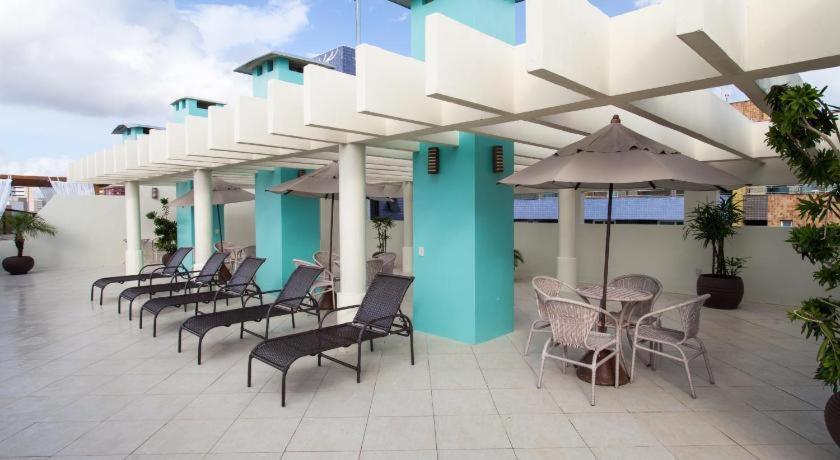 Flat Vista Mar No Meireles Na Beira Mar De Fortaleza 905 Fortaleza (Ceara) Exterior photo